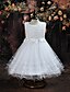 cheap Flower Girl Dresses-A-Line Knee Length Flower Girl Dress Cute Prom Dress Polyester with Sash / Ribbon Fit 3-16 Years