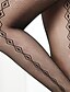 cheap Sexy Lingerie-Women&#039;s Thin Pantyhose - Jacquard Black One-Size