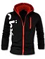 cheap Men&#039;s Hoodies &amp; Sweatshirts-Men&#039;s Plus Size Sports Daily Casual Active Hoodie Jacket Letter Cotton Polyester Long Sleeve Spring Fall Winter