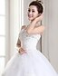 cheap Wedding Dresses-Wedding Dresses Ball Gown Sweetheart Sleeveless Floor Length Tulle Bridal Gowns With Beading Appliques 2023 Summer Wedding Party, Women&#039;s Clothing