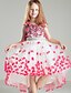 cheap Flower Girl Dresses-Ball Gown Court Train Flower Girl Dress - Satin Sleeveless Jewel with
