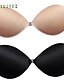 cheap Sexy Lingerie-Women&#039;s Push-up Water Bras &amp; Gel Bras Full Coverage Bra Solid Colored Cotton Black Beige