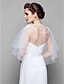 cheap Wraps &amp; Shawls-Capelets Tulle Wedding / Party Evening Wedding  Wraps With