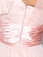 billiga Aftonklänningar-a-linje öppen rygg formell aftonklänning illusionsringad kortärmad golvlång chiffong med rufsade kristaller