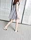 cheap Outlets-Women&#039;s Classic &amp; Timeless Cotton Loose Dress - Check Vintage Style Mini