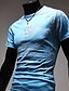 cheap Men&#039;s Tees &amp; Tank Tops-Men&#039;s Daily / Sports / Formal Boho Plus Size Cotton / Polyester Slim T-shirt Print / Short Sleeve / Work