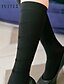 cheap Socks &amp; Tights-Women&#039;s Medium Socks - Solid Colored Black One-Size