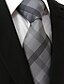 baratos Gravatas e Laços Borboleta para Homem-Homens Festa / Trabalho / Básico Gravata Estampa Colorida / Xadrez / Jacquard