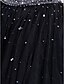 זול לאירועים מיוחדים חיסול-נשף לב (סוויטהארט) באורך  הברך טול אמא ובת ערב רישמי שמלה עם חרוזים / פרטים מקריסטל על ידי TS Couture®