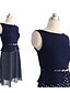 cheap Women&#039;s Dresses-Layi    Women&#039;s European Waisted Dots Sleeveless Dress