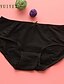 cheap Panties-Women&#039;s Cotton Shaping Panty Print White Black Yellow