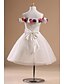 baratos Vestidos para Menina das Flores de Casamento-Flower Girl Dress - Princesa Coquetel Sem Mangas Cetim/Tule