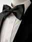 זול עניבות ועניבות פרפר לגברים-עניבת פפיון - אחיד פפיון / שכבות מרובות / בסיסי מסיבה / עבודה בגדי ריקוד גברים