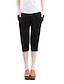 cheap Women&#039;s Pants-Women&#039;s Chic &amp; Modern Jeans Harem Pants Modern Style Pants Daily Wear Micro-elastic Solid Colored Cotton Mid Rise Loose Wine Black Green Gray Purple One-Size