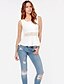 cheap Tank Tops &amp; Camis-Women&#039;s Tank Top - Solid Colored Lace / Ruffle / Summer