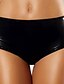 cheap Panties-Women&#039;s Lace up Erotic Ultra Sexy Panty - Plus Size, Solid Colored Mid Waist Black M XL XXL