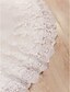 cheap Wedding Dresses-Mermaid / Trumpet Sweetheart Neckline Court Train Lace / Tulle Made-To-Measure Wedding Dresses with Appliques / Tiered by LAN TING BRIDE® / See-Through