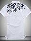 cheap Men&#039;s Polos-Men&#039;s Plus Size Cotton Polo - Solid Colored Print White XXXXL / Short Sleeve