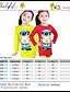 preiswerte Mode für Mädchen-Mädchen Hemd Baumwollmischung Frühling / Herbst Grün / Rot
