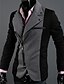 cheap Men&#039;s Jackets &amp; Coats-Men&#039;s Work Blazer - Color Block