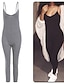 cheap Women&#039;s Jumpsuits &amp; Rompers-Women&#039;s Sexy Beach Casual V Neck Slim Jumpsuit