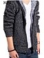 cheap Men&#039;s Sweaters &amp; Cardigans-Men&#039;s Long Sleeve Cardigan - Solid Colored