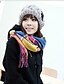 cheap Women&#039;s Scarves-Women&#039;s Party / Work Infinity Scarf - Plaid Print / Cute / Multi-color