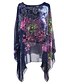 cheap Women&#039;s Blouses &amp; Shirts-Women&#039;s Simple Batwing Sleeve Blouse - Floral / Print Flower / Summer