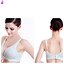 cheap Bras-Women&#039;s Push-up Seamless Wireless 5/8 cup Bras Solid Colored Cotton Gray Blue Pink