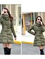 cheap Women&#039;s Puffer&amp;Parka-Women&#039;s Vintage Long Padded - Solid Colored Stand / Winter / Lined