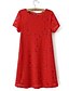 cheap Women&#039;s Dresses-Women&#039;s Loose Sleeveless Solid Colored All Seasons Vintage Daily Lace White Black Red Green Dark Blue S M L XL XXL