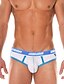 cheap Men&#039;s Briefs Underwear-Men&#039;s 1 Piece Briefs Underwear Solid Colored White Black Blue S M L