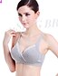 cheap Bras-Women&#039;s Push-up Seamless Wireless 5/8 cup Bras Solid Colored Cotton Gray Blue Pink