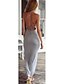 cheap Women&#039;s Dresses-Women&#039;s Sexy Bodycon Casual Cute Plus Sizes Micro Elastic Sleeveless Maxi Dress (Cotton)