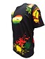Χαμηλού Κόστους Ανδρικά Τοπ-Ανδρικά T-shirt Στάμπα Μαύρο / Κοντομάνικο