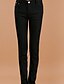 cheap Women&#039;s Pants-Women&#039;s Straight Jeans Pants Solid Colored Black Yellow Red