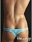 cheap Men&#039;s Exotic Underwear-Men&#039;s Briefs Underwear Solid Colored Nylon Low Waist Erotic White Black Purple M L XL