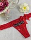 cheap Panties-Women&#039;s Sexy Lace-carving G-string Thong Panty T-back