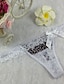 cheap Panties-Women&#039;s Sexy Lace-carving G-string Thong Panty T-back