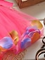 cheap Dresses-Girl&#039;s Floral Dress,Cotton Summer Sleeveless Yellow Fuchsia Pink