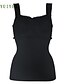 cheap Corsets &amp; Shapewear-Women&#039;s Not Specified Overbust Corset / Corset Set - Patchwork Black Beige Gray XL XXL 3XL