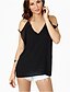 cheap Women&#039;s Blouses &amp; Shirts-Women&#039;s Going out Sexy Summer Blouse,Solid Deep V Sleeveless