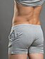 cheap Men&#039;s Briefs Underwear-Men&#039;s Super Sexy Boxers Underwear Solid Colored 1 Piece Navy Blue White Light gray M L XL
