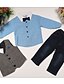 cheap Sets-Boy&#039;s All Seasons Inelastic Thin Long Sleeve Clothing Three Pieces Sets (Cotton Blends)