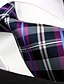 cheap Men&#039;s Accessories-Men&#039;s Party / Basic Necktie - Rainbow / Plaid Basic