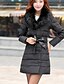 cheap Women&#039;s Outerwear-Women&#039;s Chic &amp; Modern Padded - Solid Colored, Modern Style