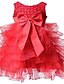 cheap Dresses-Newborn Infant Girl&#039;s Pink/Red/White/Beige/HotPink/Purple BowKnot Polyester Evening Party Dresses for 0~2 Y