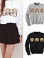 cheap Women&#039;s Hoodies &amp; Sweatshirts-Women&#039;s Cotton Sweatshirt - 3D Print / Fall