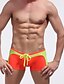 preiswerte Bademode für Herren-Herren Badeanzug BBikinihose Bademode Patchwork Gestreift Farbblock Weiß Schwarz Grün Purpur Fuchsie Badeanzüge Sport / 1 PC / Gitter / Sommer / 1 PC / Super Sexy