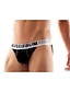 cheap Men&#039;s Exotic Underwear-Men&#039;s G-string Underwear Underwear Hole Solid Colored Cotton Low Waist Sexy White Black S M L